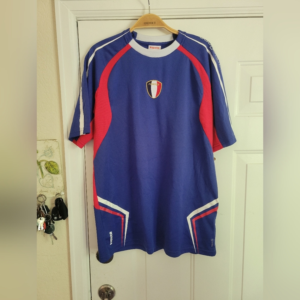 Kipsta Maglia jersey Nazionale Francese Dechatlon corsa running Medium
